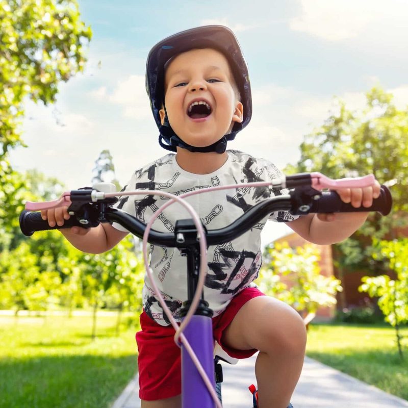 Portrait,Little,Cute,Adorable,Caucasian,Toddler,Boy,In,Safety,Helmet
